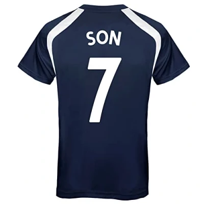 Afbeelding van Tottenham Hotspur Officieel trainingsshirt voor kinderen, polyester, Marineblauw Son 7, 12 13 jaar