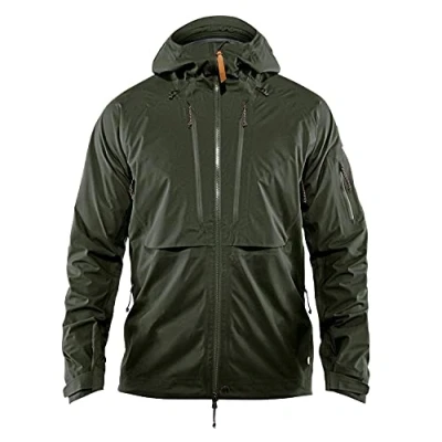 Afbeelding van Keb Eco Shell Outdoor Jack Heren Deep Forest 300 S Groen