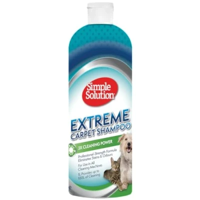 Afbeelding van Simple Solution Extreme Tapijt Shampoo Professionele sterkte huisdier vlek en geurverwijderaar Compatibel met alle reinigingsmachines 1Ltr