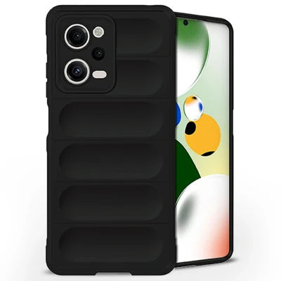 Afbeelding van Xiaomi Redmi Note 12 Pro Hoesje Siliconen en TPU (zacht) iMoshion Softcase/Backcover Zwart Telefoonhoesje