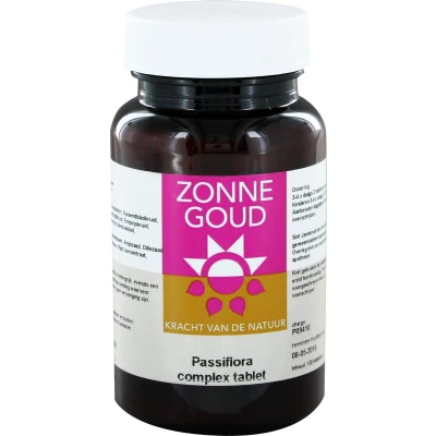 Afbeelding van Zonnegoud Passiflora complex 120 tabletten