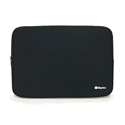 Afbeelding van Waytex 71004 laptophoes voor 17,4 inch (33,4 cm), zacht neopreen, zwart
