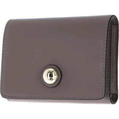 Afbeelding van FURLA Leren Portemonnee Sfera Compact Wallet Mauve