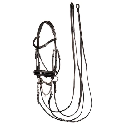 Afbeelding van Harry&#039;s Horse Hoofdstel S&amp;T Grand Prix Full Zwart