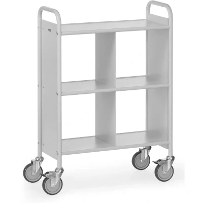 Afbeelding van fetra 4872 Bureauwagen Staal Poedercoating Laadvermogen (max.): 150 kg Grijs wit (RAL 7035)