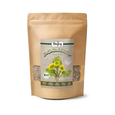 Afbeelding van Biojoy BIO klein hoefblad, gedroogd en gesneden (250 g), hoefblad thee, kruidenthee (Tussilago farfara)
