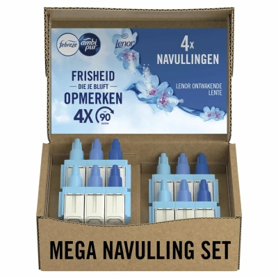 Afbeelding van Ambi Pur Elektrische Luchtverfrisser Navulling Ontwakende Lente 4 stuks