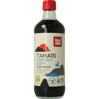 Afbeelding van Lima Tamari 25% minder zout 500 ml
