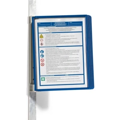 Afbeelding van Durable 591407 Bureaustandaard Donkerblauw (b x h d) 325 360 260 mm DIN A4