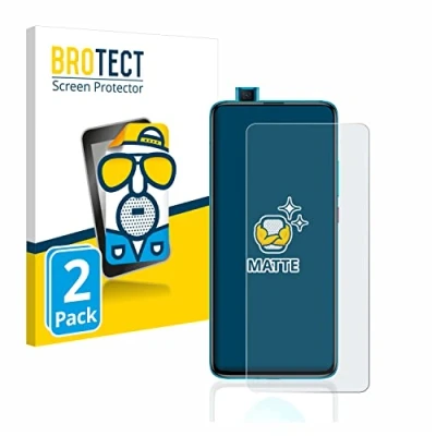 Afbeelding van BROTECT (2 Stuks) Antireflecterende Beschermfolie voor Xiaomi Poco F2 Pro Anti Glare Screen Protector, Mat, Ontspiegelend