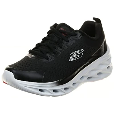 Afbeelding van Skechers Glide Step Swift Frayment 232634 BKW, Mannen, Zwart, Hardloopschoenen, maat: 44