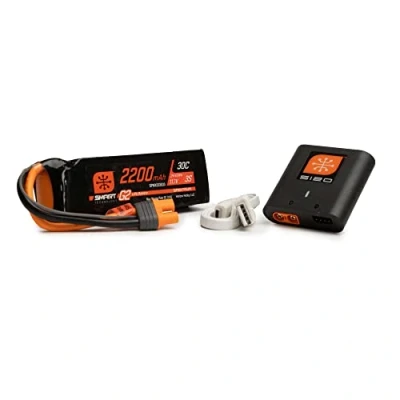 Afbeelding van Spektrum Smart Powerstage Air Bundle: 2200mAh 3S G2 LiPo Battery / S120 Charger