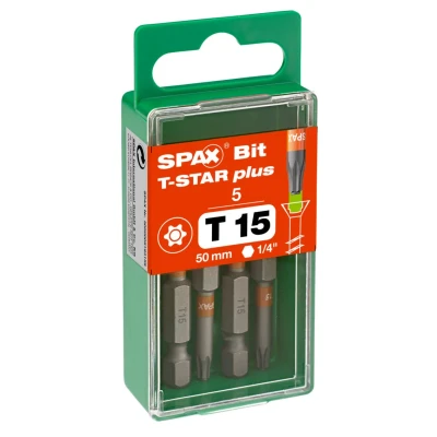 Afbeelding van Spax bit t star 50mm t15(5st)