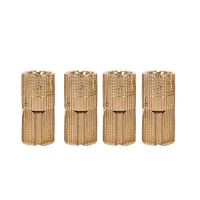 Afbeelding van 4 stks/pak koperen kastdeur verborgen vat scharnier voor werkbladen diy project 12 mm (12 mm)
