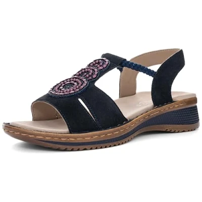 Afbeelding van ara Hawaii damessandalen, blauw, 40 EU, EU