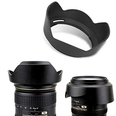 Afbeelding van Zonnekap, HB 53 Camera Zonnekap vervangen voor Nikon AF S 24 120 mm f/4G ED VR