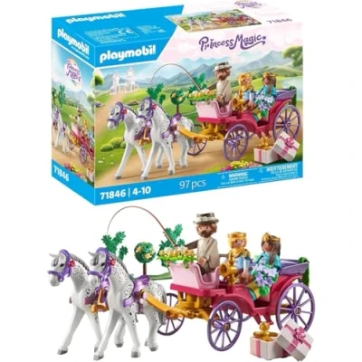 Afbeelding van PLAYMOBIL Playm. Kutschfahrt mit Prinzessin und Pr