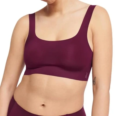 Afbeelding van Sloggi FEEL Bustier, Dames, Maat: XS, Claret