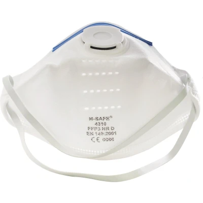 Afbeelding van Mondmasker Stofmasker M Safe FFP3 NR D Model 4310 Virusmasker Luchtmasker Medisch masker Mondkapje