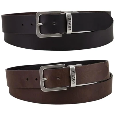 Afbeelding van Levi&#039;s Plus Reversible CORE Unisex Riem, Maat: 135, Brown
