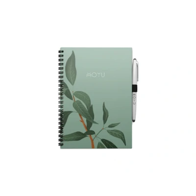 Afbeelding van MOYU Uitwisbaar Notitieboek A5 Hardcover Lovely Leafs