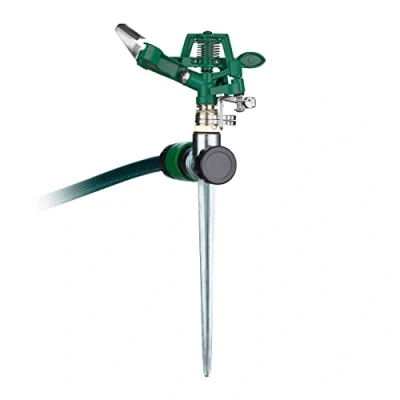 Afbeelding van Relaxdays Tuinsproeier impulssproeier sprinkler sectorsproeier 12m reikwijdte