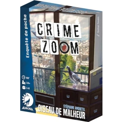 Afbeelding van Bordspel Asmodee Crime Zoom : Oiseau de Malheur (FR)