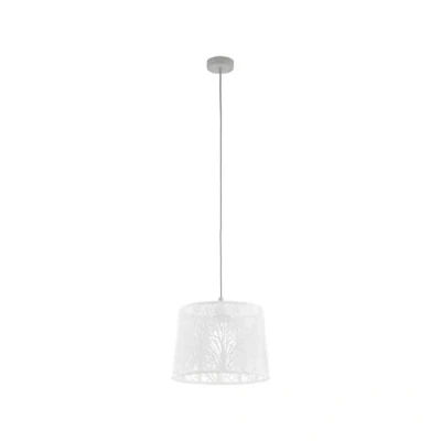 Afbeelding van EGLO Hambleton Hanglamp E27 Ã ̃ 35 cm Grijs/Wit