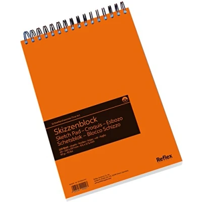 Afbeelding van Schoellershammer Schets Pad A4, 120 vellen, spiraal gebonden, 90gsm wit papier, VF5003610