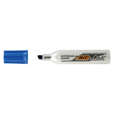Afbeelding van Viltstift Bic Velleda 1781 whiteboard schuin large blauw