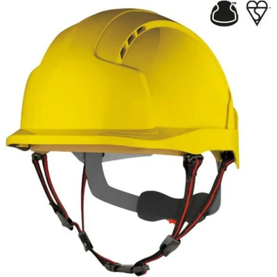 Afbeelding van JSP EVOLite Skyworker industrieel werken op hoogte helm geel (AJS260 000 200)