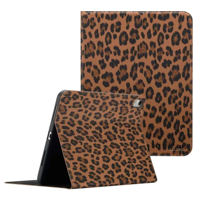 Afbeelding van Selencia Tablet Hoes Geschikt voor iPad 11 (2025) inch / 10e generatie (2022) 10.9 Sabi Tablethoes Mocha Brown
