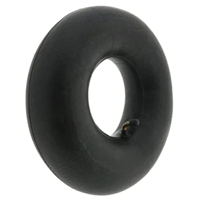 Afbeelding van 1 x der kleine Handwerker slang voor steekwagenwiel 3.00 4 / 260 85 mm reserveslang luchtband met TR87 autoventiel, schuin transportwagen, stapelwagen, steekwagen, bolderkar