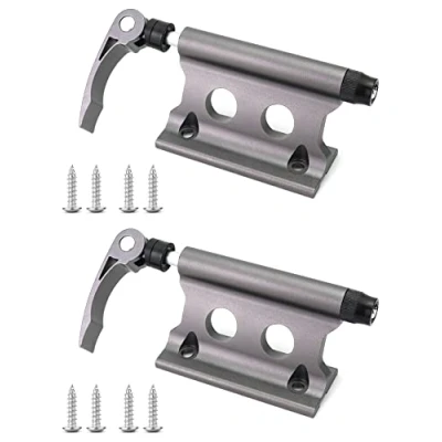 Afbeelding van QWORK® 2 delige fietsvorkbeugel, aluminium snelspanner, voor vrachtwagen, SUV en aanhanger