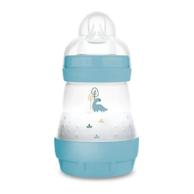 Afbeelding van MAM Easy Start Anti koliek fles 0+ maanden langzame doorstroming (160 ml) oceaan ter vermindering van en klachten de baby babyfles compatibel met borstvoeding