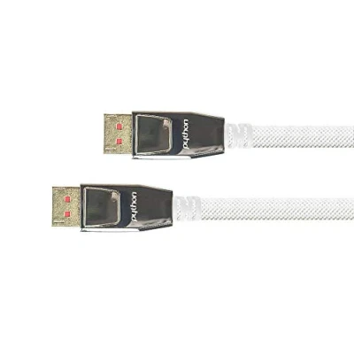 Afbeelding van PYTHON DisplayPort kabel versie 1.4 (5K/8K 60Hz) / wit 5 meter