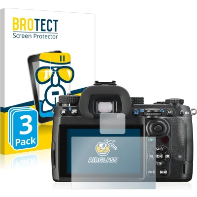 Afbeelding van BROTECT Glas Screen Protector voor Pentax K 3 Mark III (3 Stuks) Schermbeschermer [9H Hardheid, Beschermglas Folie niet Gehard Glas]