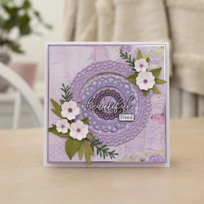 Afbeelding van Gemini Elements Lace Nesting Snijmal Delicate Doily Frames