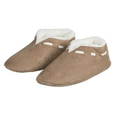 Afbeelding van Apollo Spaanse sloffen dames Donker Beige maat 41/42 Pantoffels 41