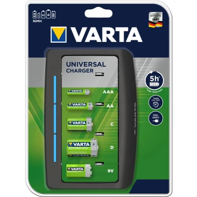 Afbeelding van Batterij oplader Varta Universeel exclusief batterijen