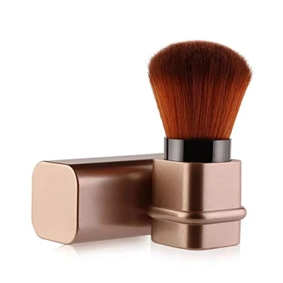 Afbeelding van make upkwast, kabuki poederkwast, blushkwast, intrekbare up, blushborstel