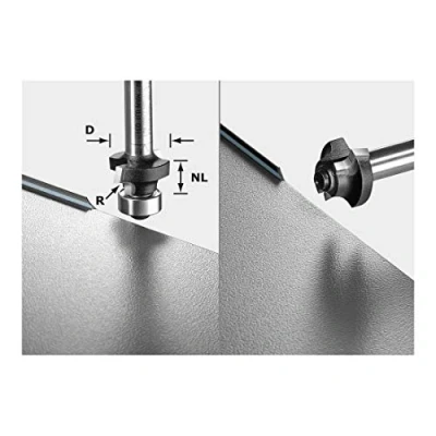 Afbeelding van Festool Accessoires Afrondfrees HW S8 R3 D22 KL OFK 499797