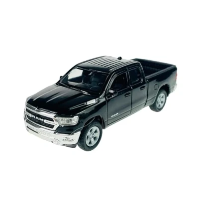 Afbeelding van DROMADER Welly 2019 Dodge RAM 1500 Zwart 1/34 1/39 Nieuw Model Auto Die Cast