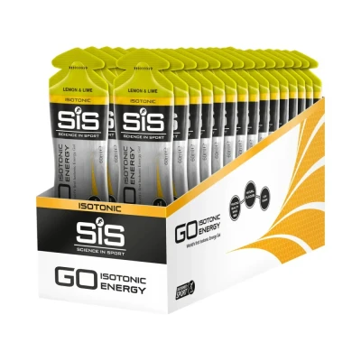 Afbeelding van Science in Sport SiS Go Isotonic Energygel Energie gel Isotone Sportgel Lemon &amp; Lime Smaak 30 x 60ml