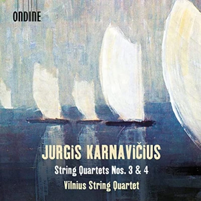 Afbeelding van Vilnius String Quartet Quartets No. 3 &amp; 4 (CD)