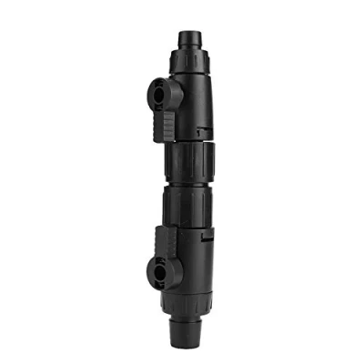 Afbeelding van Pssopp Aquarium Slangventiel, pijpklep, aquarium, snelsluiting, waterstroomregelklep, pijpconnector, adapter met snelontgrendelingshandvat (12 mm tot 16 mm)