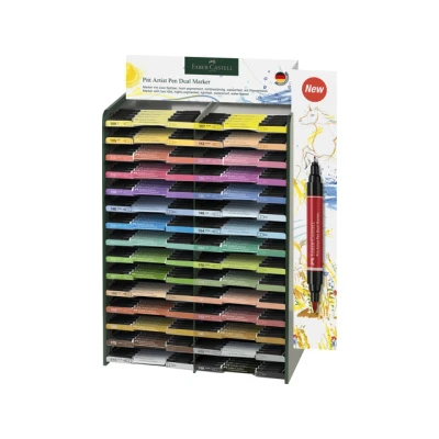 Afbeelding van Module tekenstift Faber Castell Pitt artist pen 120x duo marker en Fab