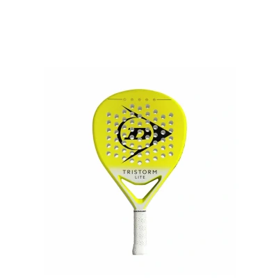 Afbeelding van Dunlop Padel racket Tristorm Lite Yellow white (2025)