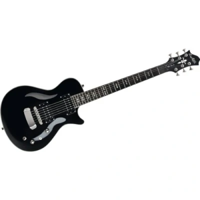 Afbeelding van Hagstrom ULSWE BLK Ultra Zweed Zwart