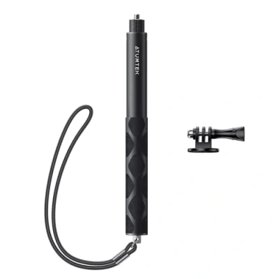 Afbeelding van ATUMTEK Onzichtbare Selfie Stick 114 cm, Compatibel met X3 Actiecamera, One X/X2, R/RS, GO2, Hero 12/11/10/9/8/7, Osmo Action, voor Outdoor Sporten, Inclusief Adapter